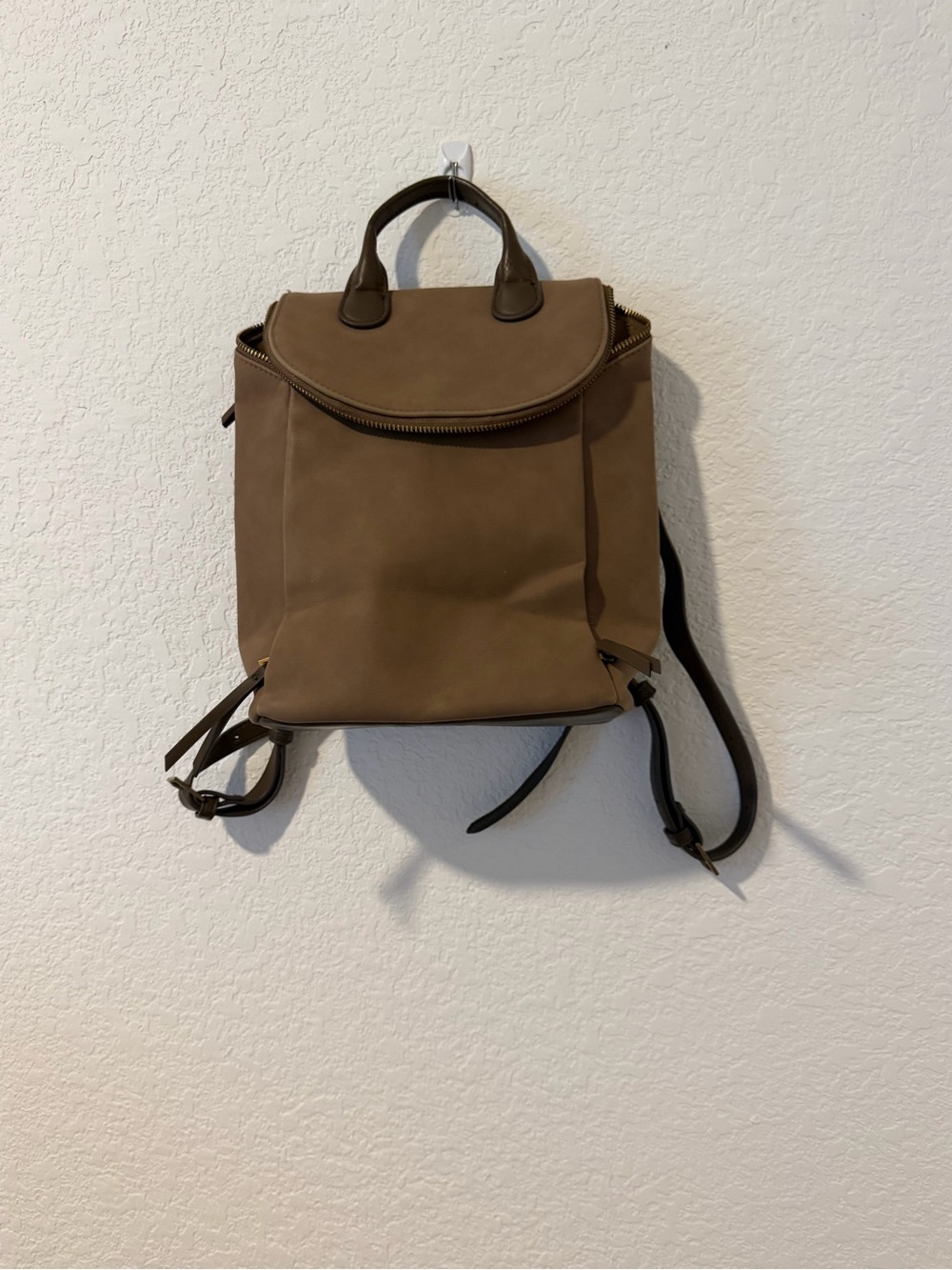 Brown Backpack